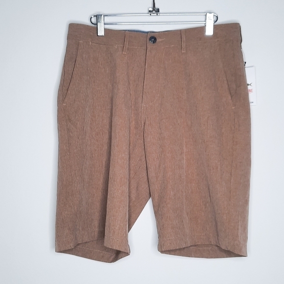 Brickline Khakis Yarn Hybird Shorts 32 NWT - Picture 3 of 10
